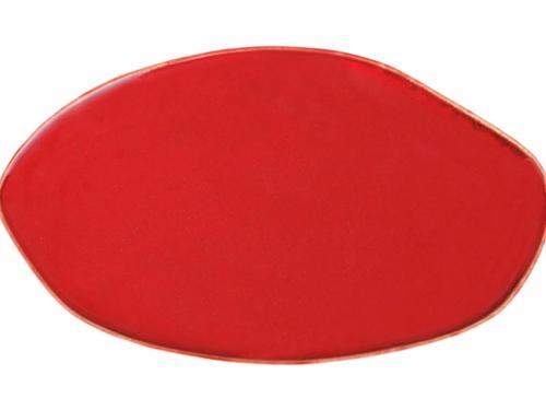 Pure Seasons Kırmızı Kayık Tabak 27cm