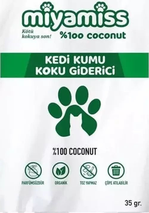 Miyamiss Coconut Kedi Kumu Giderici 35 Gr