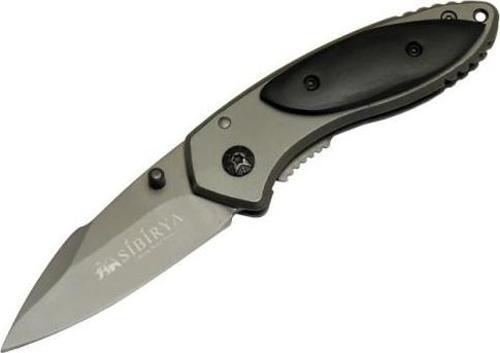 Büro Ev Ofis Kamp Keyfi için 14,5CM Rus İşi Kemerlikli Yarı Ototmatik Cep Çakısı