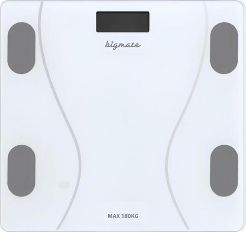 BGT-7001B Beyaz Wi-Fi Bağlantılı Akıllı Dijital Vücut Analiz Baskülü