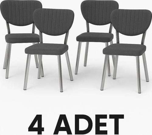 Masa Sandalye 4'lü Elma Sandalye Mutfak Sandalye