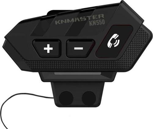 KN550 MOTOSİKLET BLUETOOTH KULAKLIK MİKROFON SETİ - SİYAH