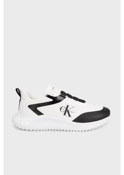 Eva Tabanlı Karışık Materyal Runner Erkek Sneaker YM0YM01439-01W