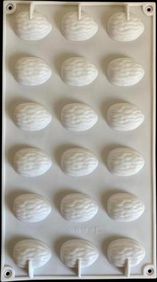 Silikon Kek Kalıbı Ceviz Kabuğu