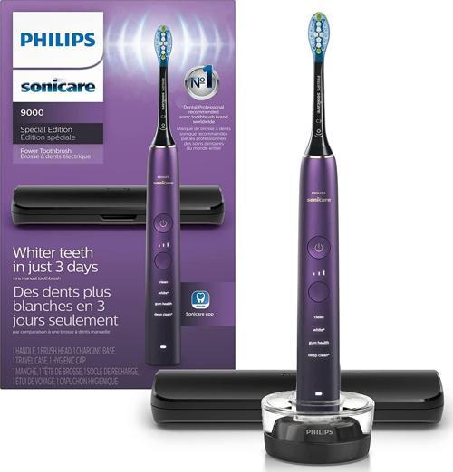 Sonicare 9000 Özel Sürüm Şarj Edilebilir Diş Fırçası Mor
