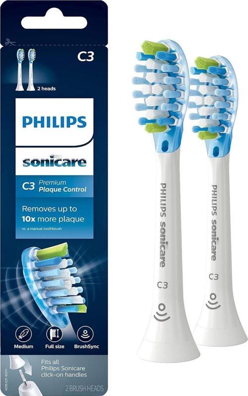 Sonicare C3 Premium Diş Fırçası Başlıkları - 2 Adet - HX9042/65