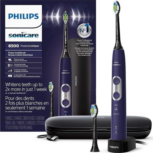 Sonicare ProtectorClean 6500 Şarjlı Elektrikli Diş Fırçası - Mor