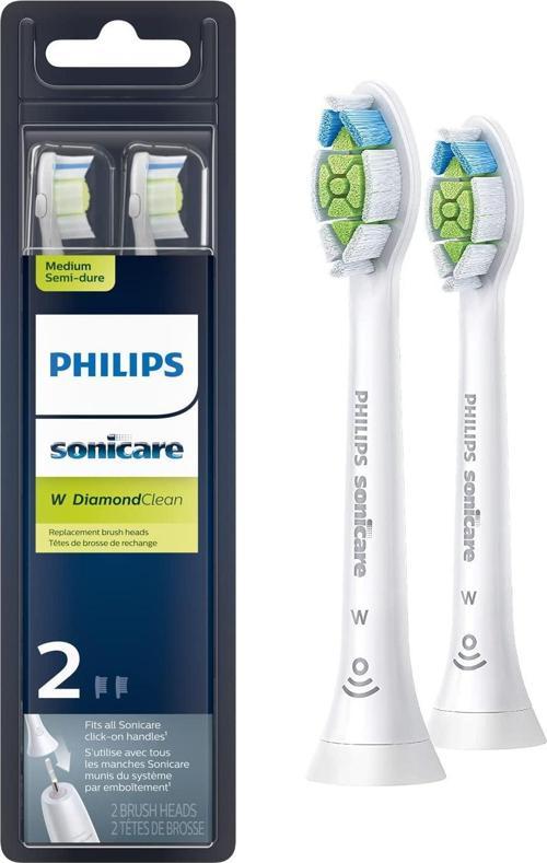 Sonicare W DiamondClean Diş Fırçası Başlıkları - 2 Adet - HX6062/65