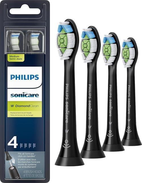 Sonicare W DiamondClean Diş Fırçası Başlıkları - 4 Adet - HX6064/95