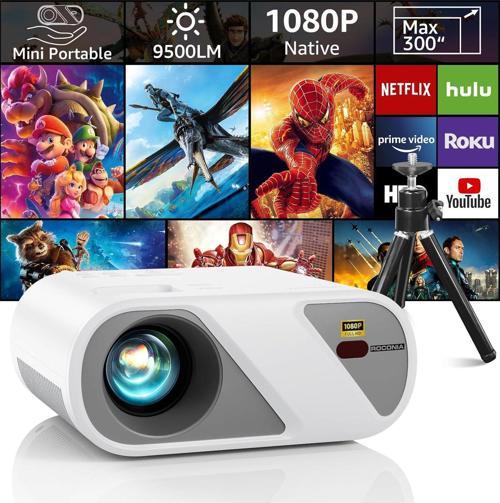 Projektör, Tripodlu Full HD 1080P Video Projektörü