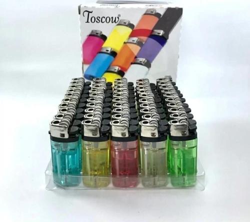 50 Adet Taşlı Mat Çakmak