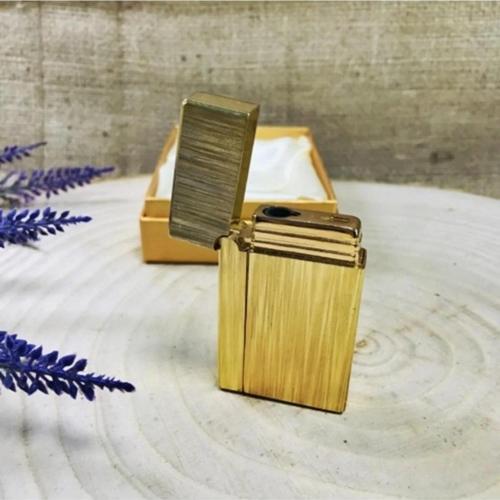 Metal Pürmüzlü Gold Çakmak