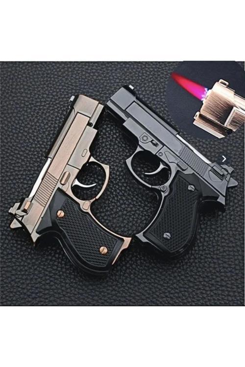 Mini Tabanca Görünümlü Gazlı Çakmak