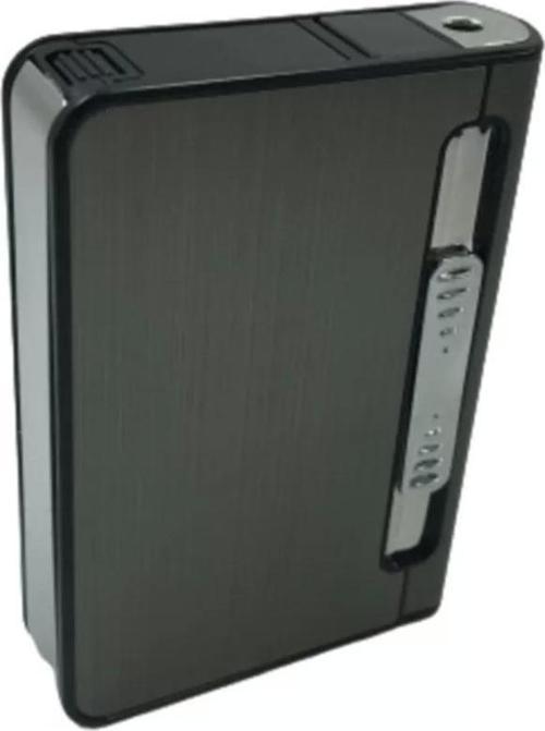 Çakmak Tabaka Kısa Sigara Çıkaran Çakmaklı Tabaka