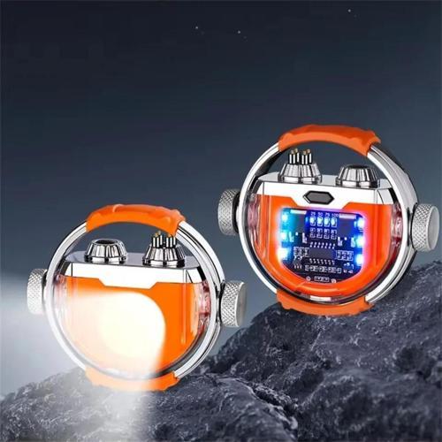 Usb Elektrikli Şarj Edilebilir Plazma Döner Aydınlatmalı Çakmak