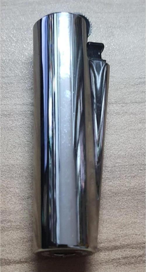 Gümüş Metal Kılıflı Çakmak