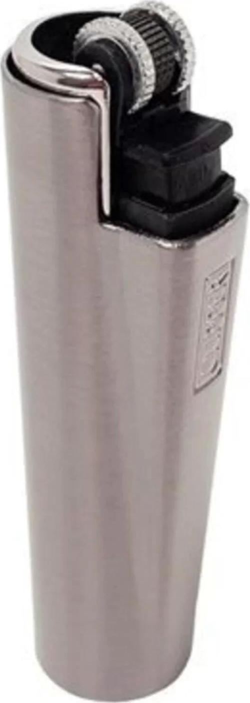 Gümüş Metal Kılıflı Çakmak