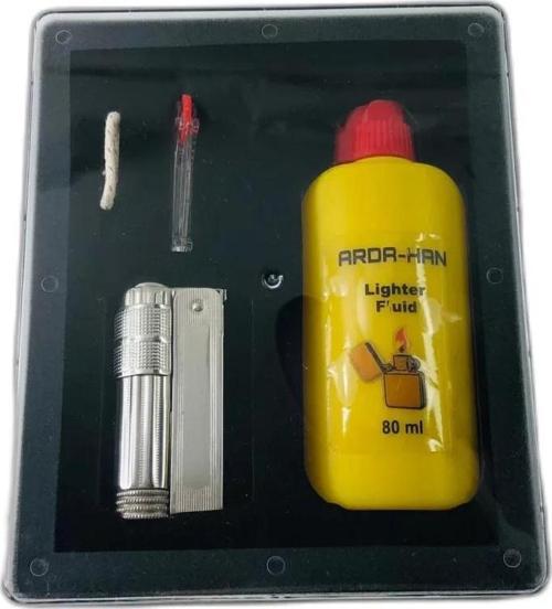 Imco Avusturya Rüzgarlı Benzinli Muhtar Çakmağı Benzin Hediyeli Set