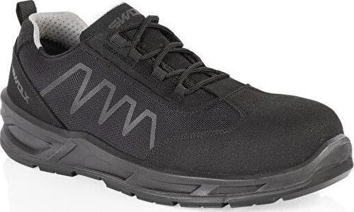 Suet Microfiber-S3 Unisex İş Güvenliği Ayakkabısı AIR-X-100 Siyah