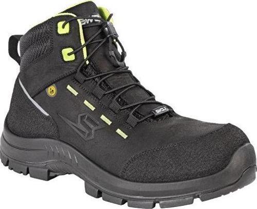 Crazy Deri Pu Microfiber-S3 Unisex İş Güvenliği Ayakkabısı COMBO-XL-750-PRO Siyah