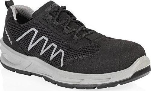 Suet Microfiber-S1 Unisex İş Güvenliği Ayakkabısı AIR-X-110 Siyah