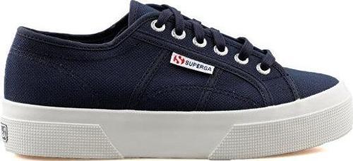 2740 Platform Navy Unisex Günlük Ayakkabı 2740-PLATFORM-NAVY Mavi