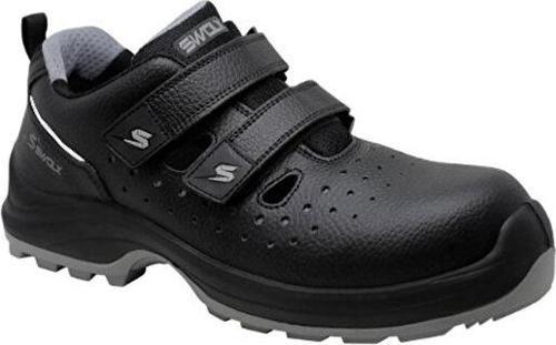 Duz Cilt Microfiber-S1 Unisex İş Güvenliği Ayakkabısı COMBO-XS-60 Siyah