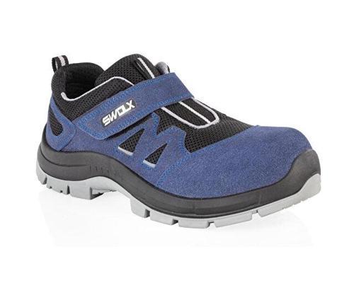 Suet Deri-S1 Unisex İş Güvenliği Ayakkabısı TRIGON-X-30 Mavi