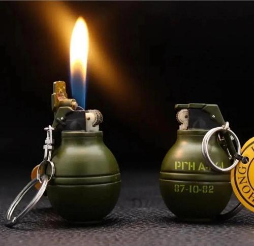 Küçük Boy El Bombası Çakmak Gazlı