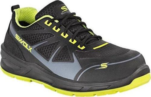 Tekstil Laminasyonlu Microfiber-S3 Unisex İş Güvenliği Ayakkabısı SPORT-XR-200 Siyah