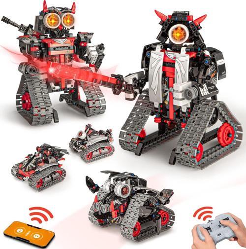 5'i 1 Arada STEM Robot Yapı Kiti Samuray/Ninja Go Blokları