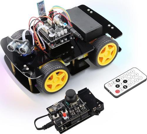 4WD Araç Kiti, RF Uzaktan Kumandalı (Arduino IDE Uyumlu)