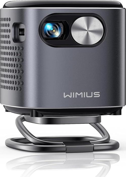 Pico Taşınabilir Projektör, WiFi-Bluetooth, 360 Derece Hoparlö.r