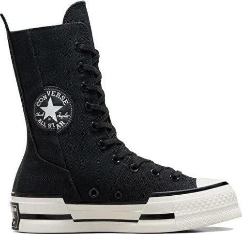 Chuck 70 Plus X-Hi Kadın Günlük Ayakkabı A10361C Siyah