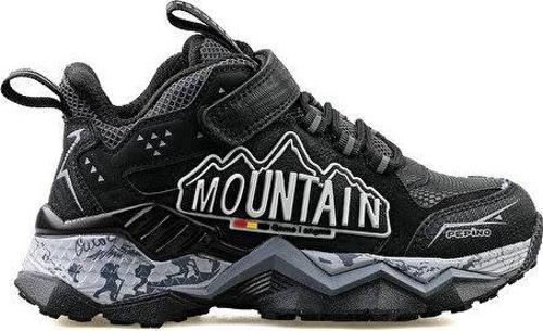 Fk24 1846 Siyah Gri Çocuk Günlük Ayakkabı FK24-1846-SIYAH-GRI Siyah