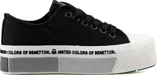 Benetton Bn 30934 Siyah Gri Kadın Günlük Ayakkabı BN-30934-SIYAH-GRI Siyah