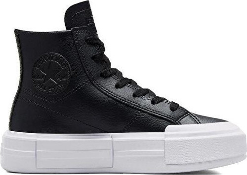 Chuck Taylor All Star Cruise Leather Kadın Platform Deri Günlük Ayakkabı A06143C Siyah