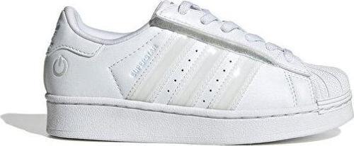 Superstar Led Lights Cf El C Çocuk Işıklı Günlük Ayakkabı JQ6419 Beyaz