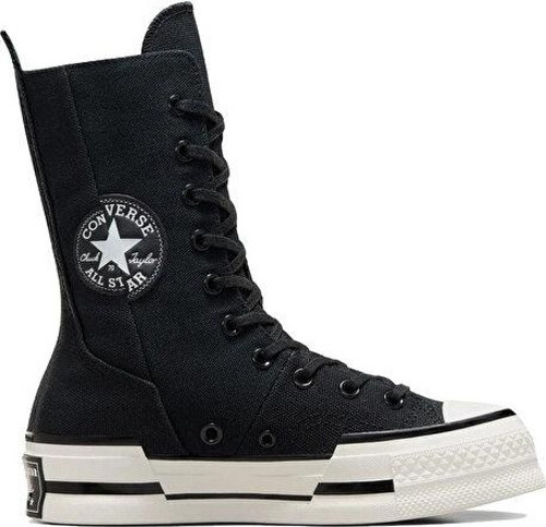 Chuck 70 Plus X-Hi Kadın Günlük Ayakkabı A10361C Siyah