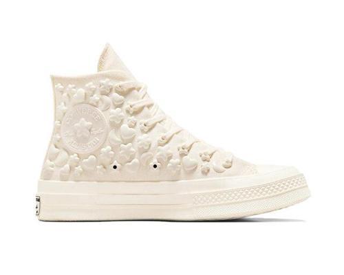 Chuck 70 Stars Kadın Günlük Ayakkabı A06434C Krem