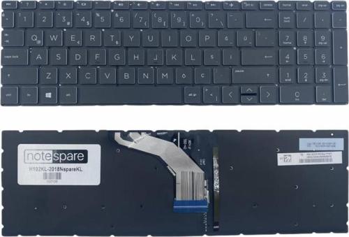 Hp Pavilion Gaming 15-Ec0014Nt 8Ff63Ea Uyumlu Notebook Klavye Işıklı Siyah TR