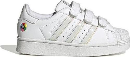 Superstar Led Lights Cf C Bebek Günlük Işıklı Ayakkabı JI0509 Beyaz