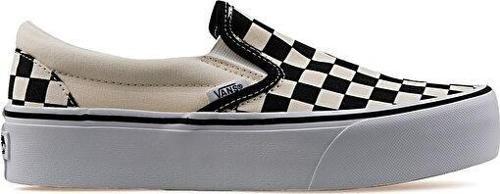 Krem Kadın Günlük Ayakkabı Spor Vn00018Ebww1 Ua Classic Slip-On Platform