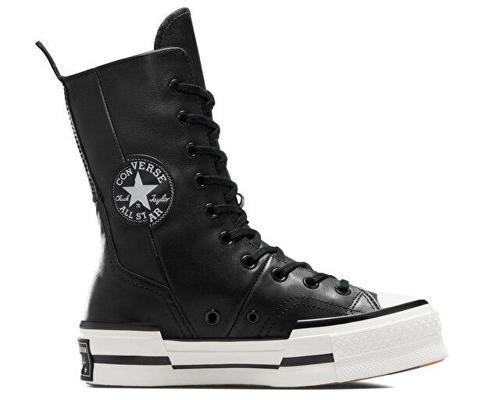 Chuck 70 Plus X-Hi Kadın Günlük Bot A08340C Siyah