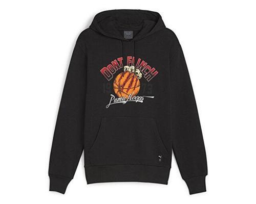 Graphic Booster Hoodie Erkek Günlük Sweatshirt 62481201 Siyah