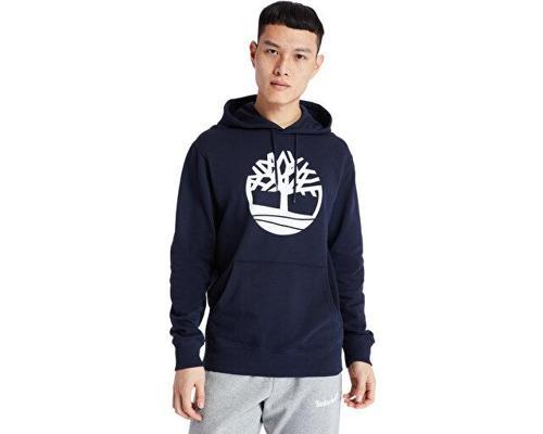 Core Tree Logo Pull Over Hoodie Erkek Günlük Sweatshirts TB0A2BJHU101 Lacivert