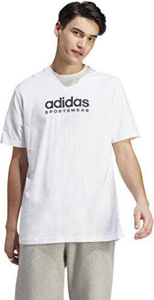 M All Szn G T Erkek Günlük Tişört IC9821 Beyaz