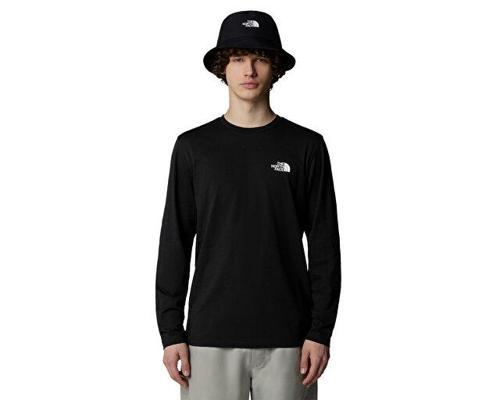 THE NORTH FACE M L/S Simple Dome Tee Erkek Günlük Uzun Kollu Tişört NF0A87QNJK31 Siyah