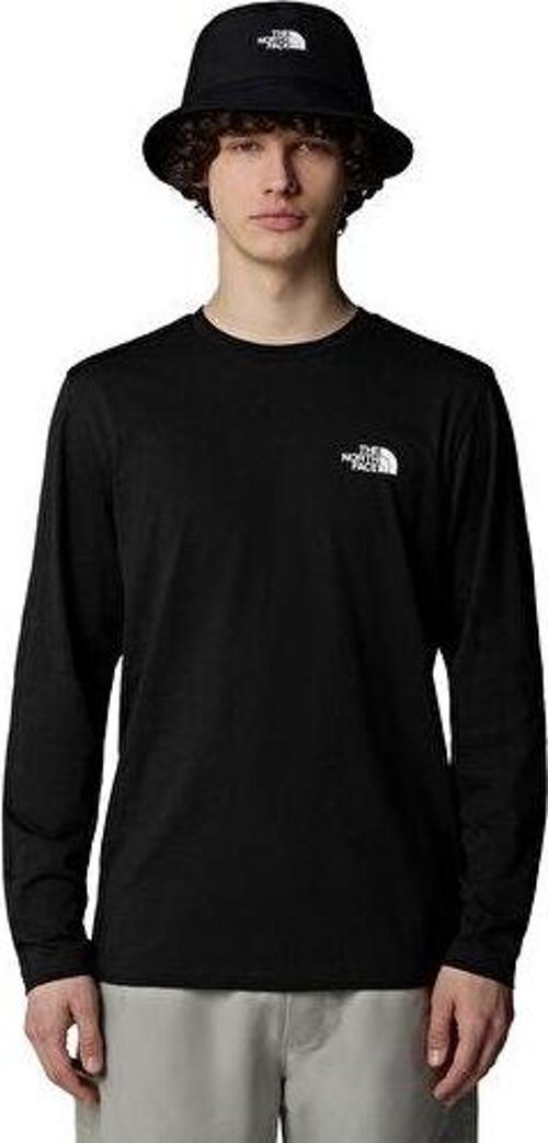THE NORTH FACE M L/S Simple Dome Tee Erkek Günlük Uzun Kollu Tişört NF0A87QNJK31 Siyah
