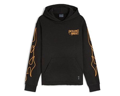 Caution Hoodie Erkek Günlük Sweatshirt 62475901 Siyah